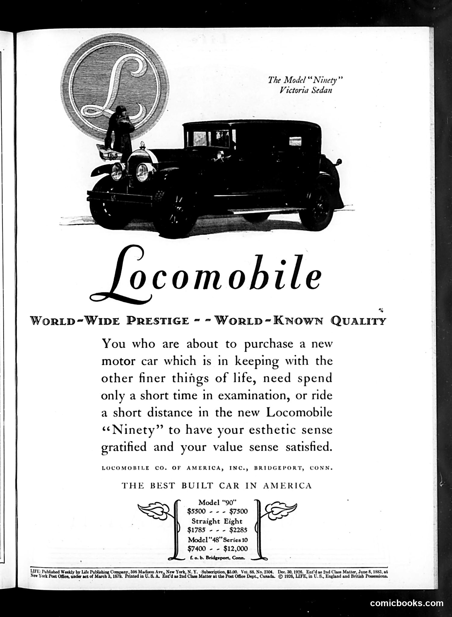 Life — December 30, 1926 — page 3 of 37