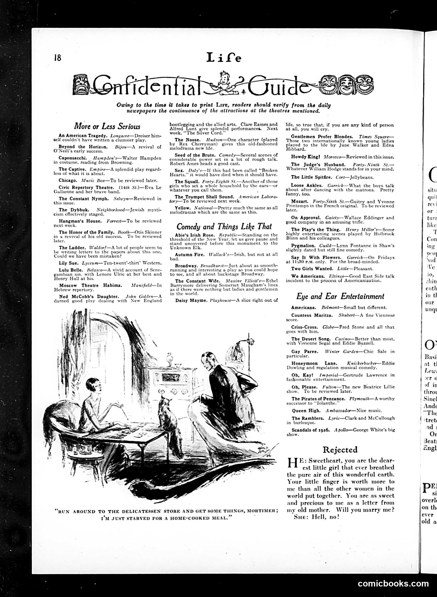 Life — December 30, 1926 — page 20 of 37