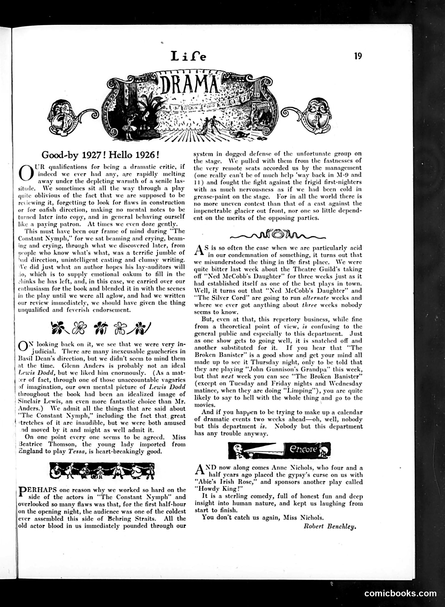 Life — December 30, 1926 — page 21 of 37