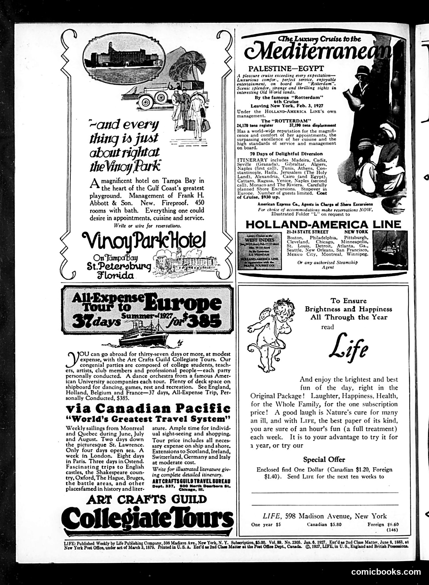 Life — January 6, 1927 — page 4 of 39
