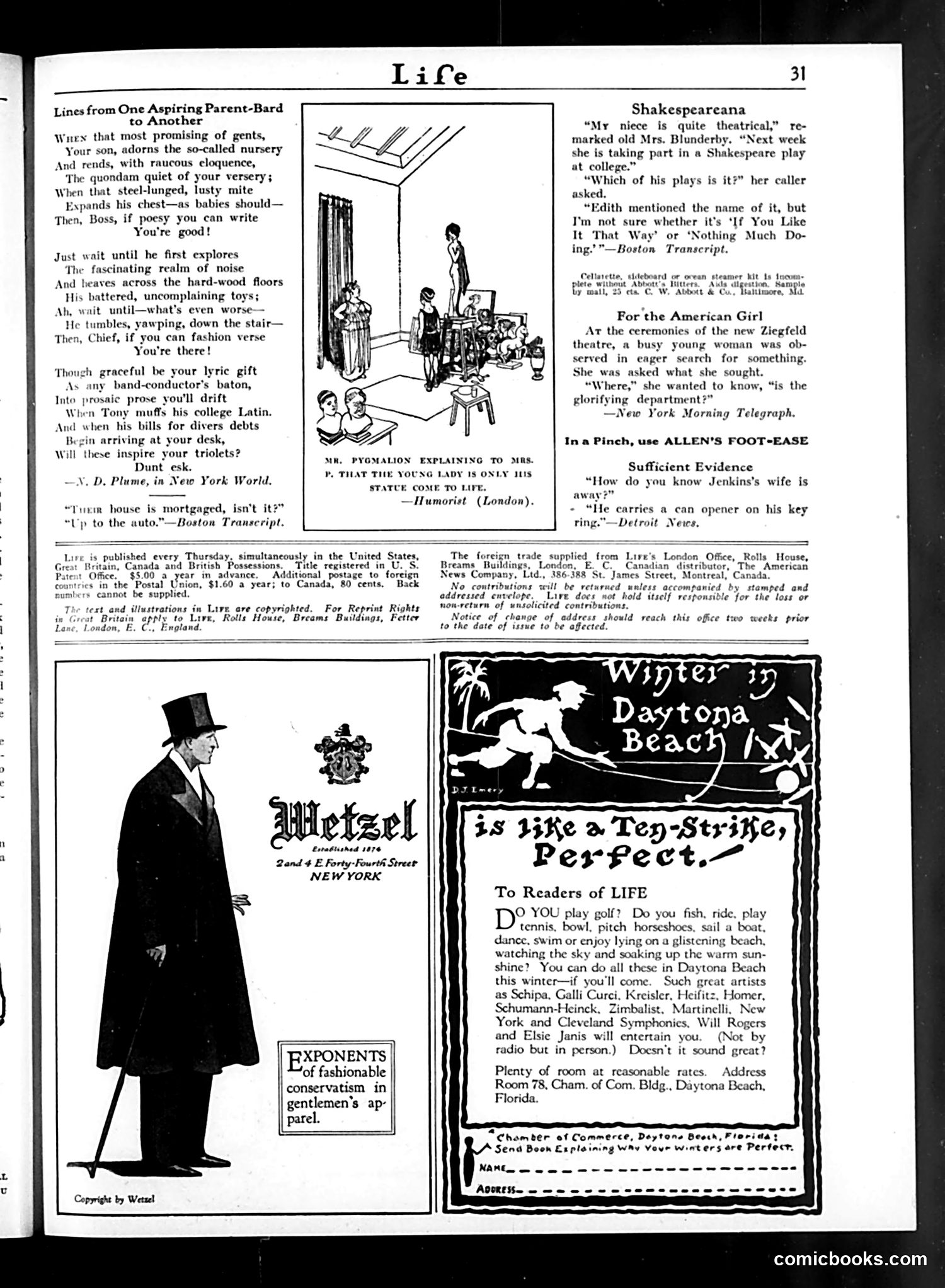 Life — January 6, 1927 — page 33 of 39