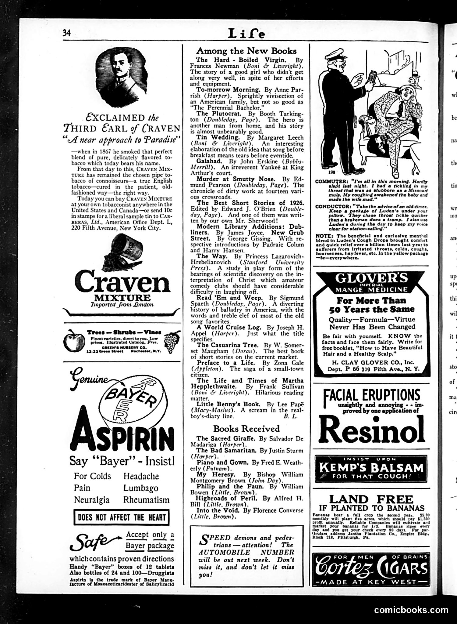 Life — January 6, 1927 — page 36 of 39