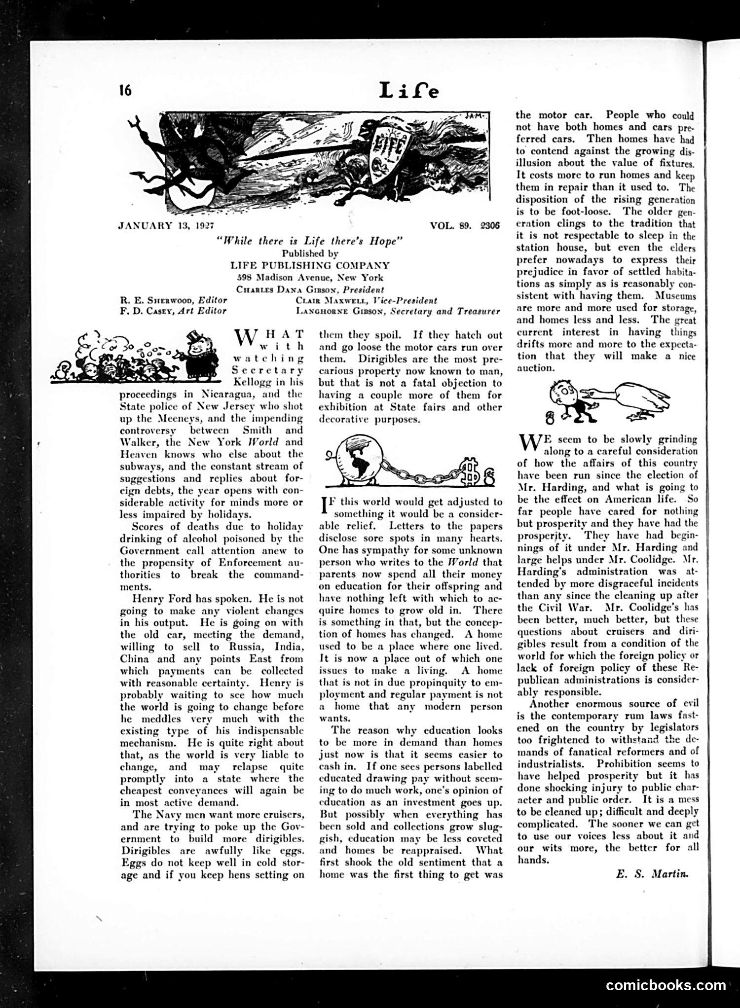 Life — January 13, 1927 — page 18 of 39
