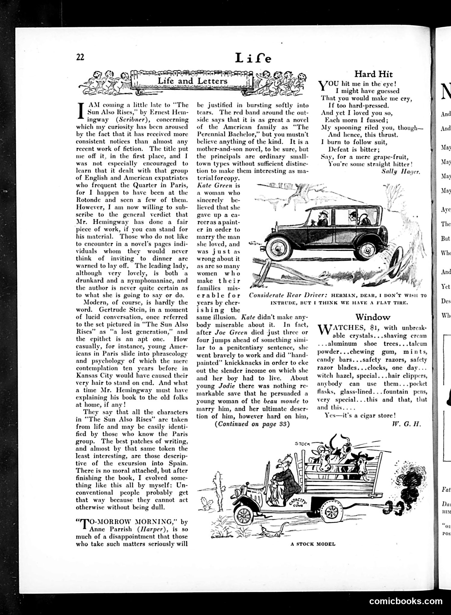 Life — January 13, 1927 — page 24 of 39