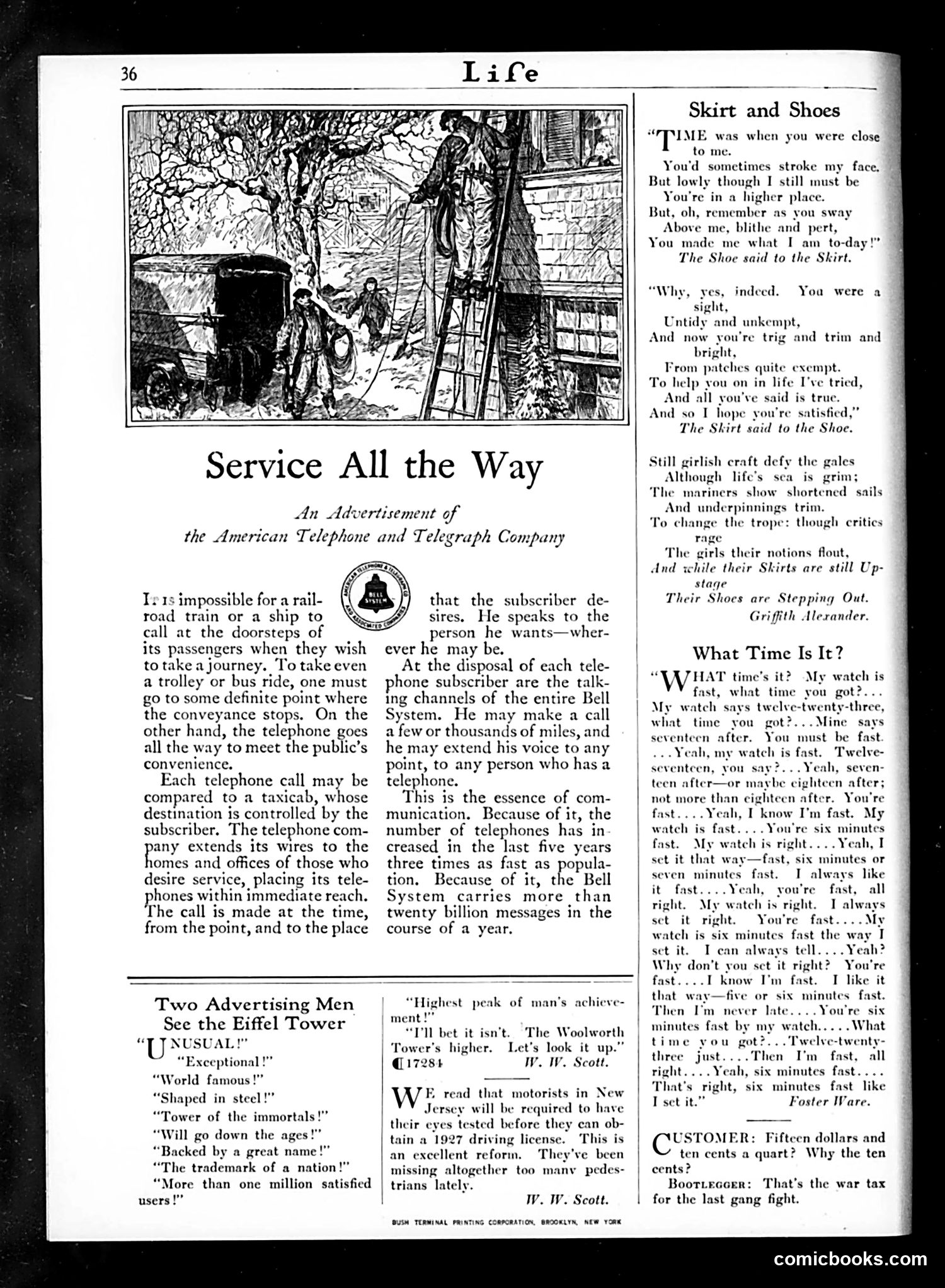 Life — January 13, 1927 — page 38 of 39