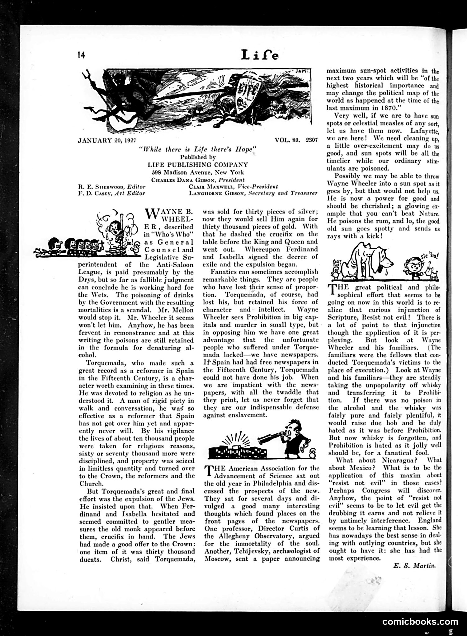 Life — January 20, 1927 — page 16 of 34