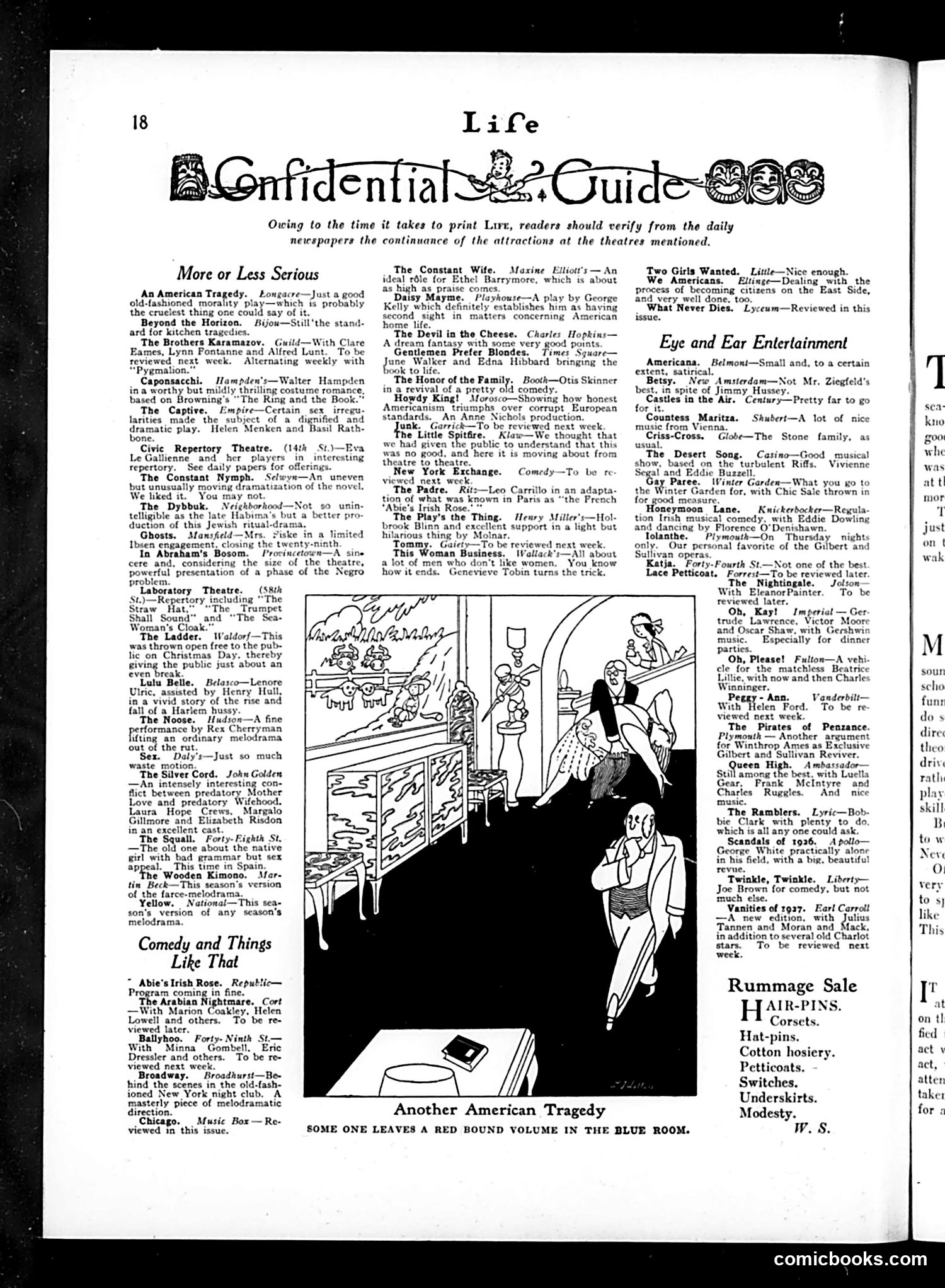 Life — January 20, 1927 — page 20 of 34