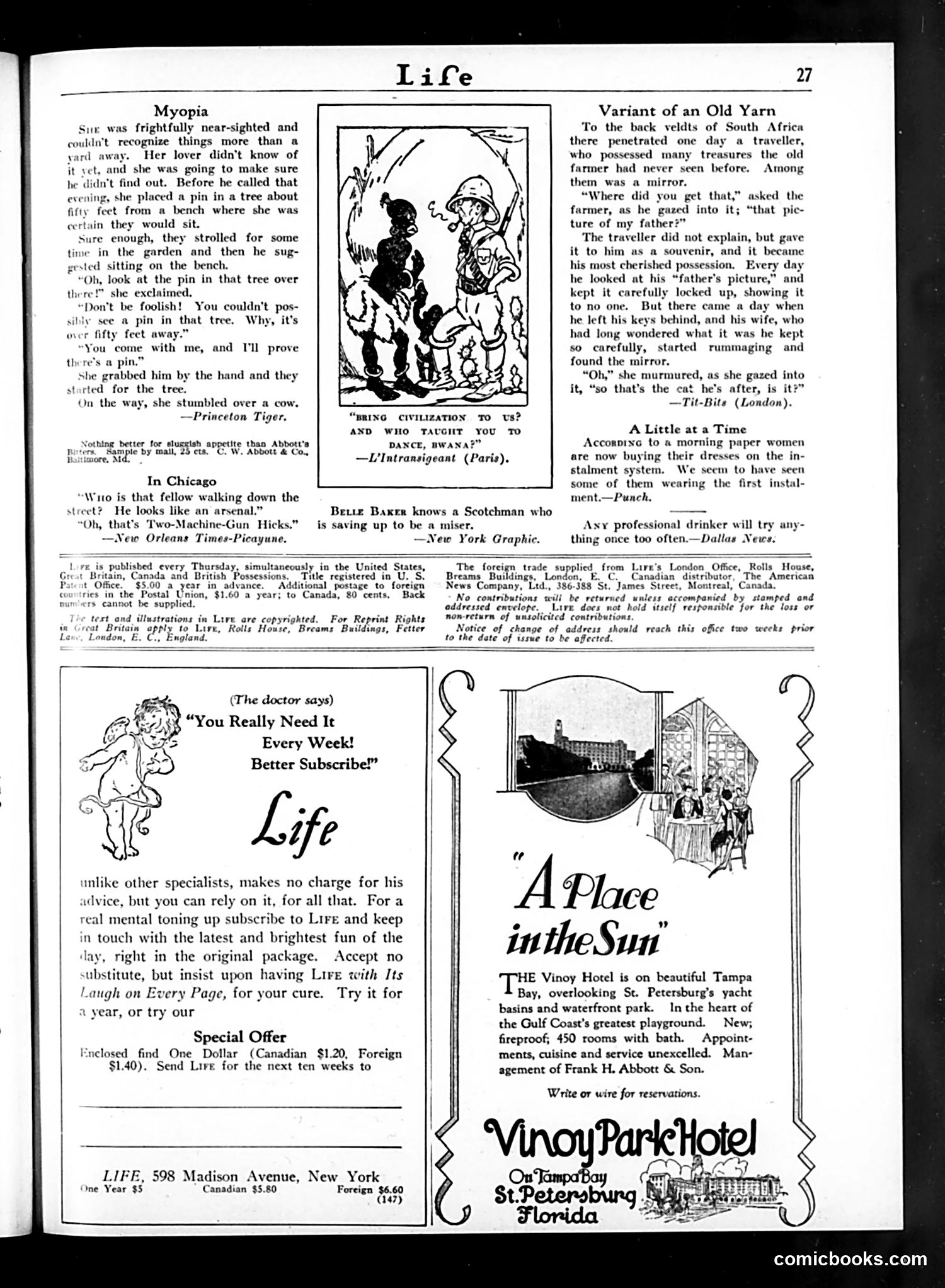 Life — January 20, 1927 — page 29 of 34