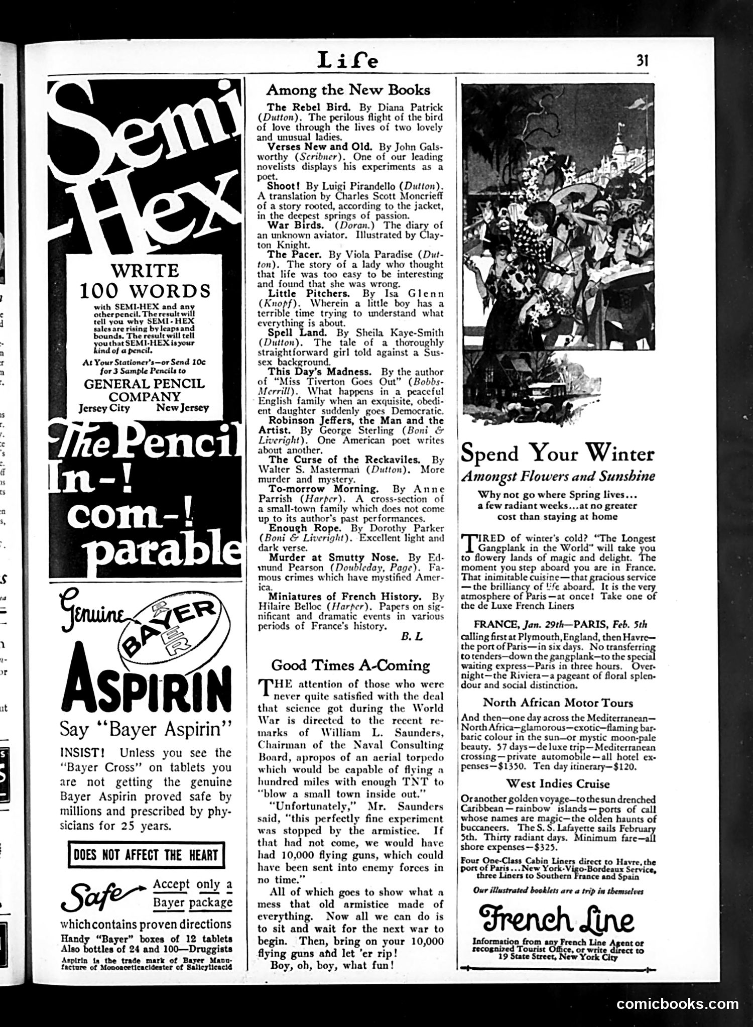 Life — January 20, 1927 — page 33 of 34