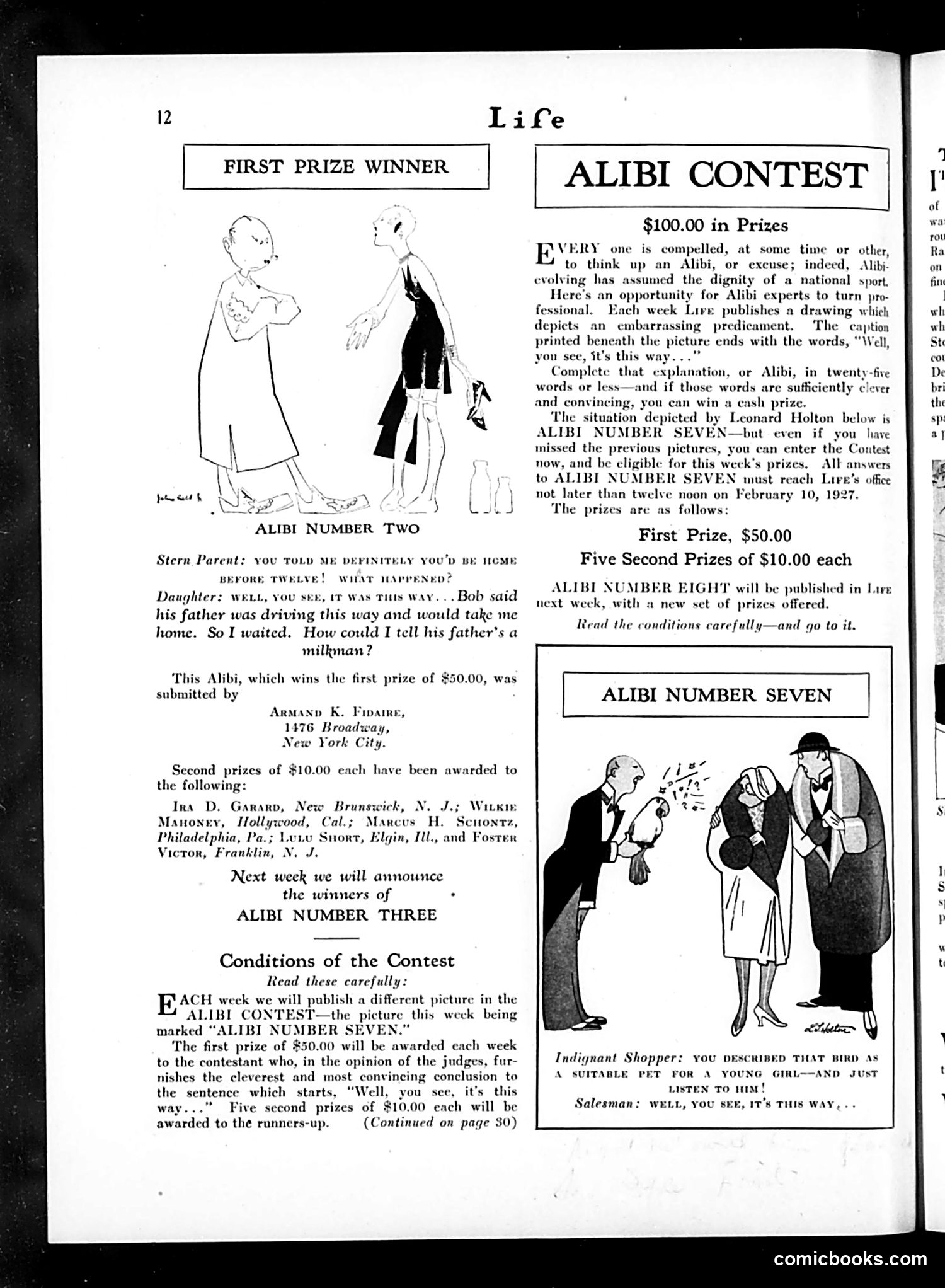 Life — January 27, 1927 — page 14 of 35