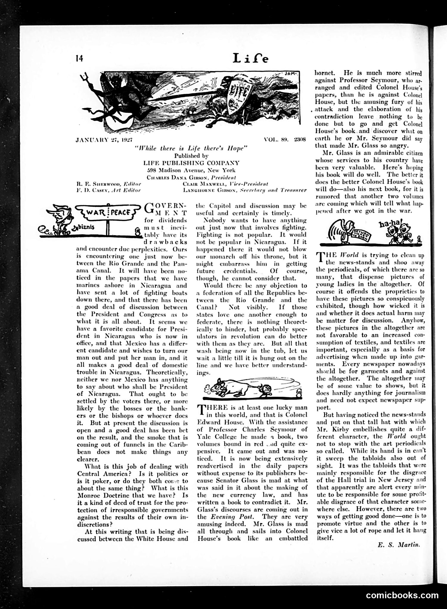 Life — January 27, 1927 — page 16 of 35