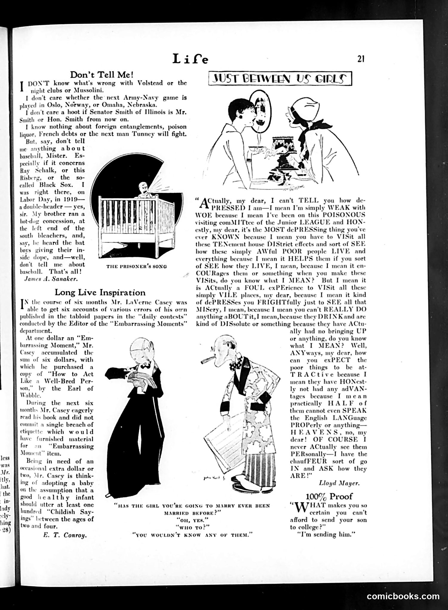 Life — January 27, 1927 — page 23 of 35