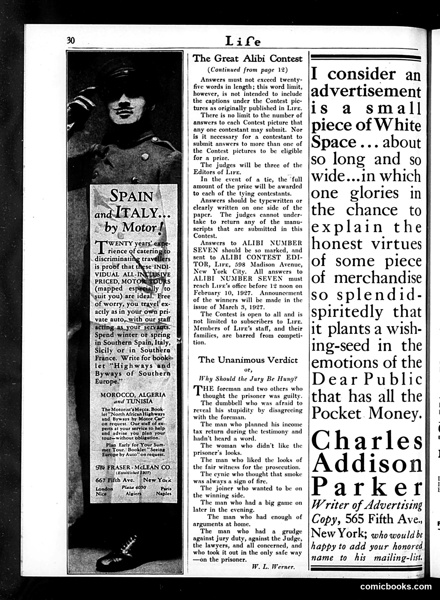 Life — January 27, 1927 — page 32 of 35