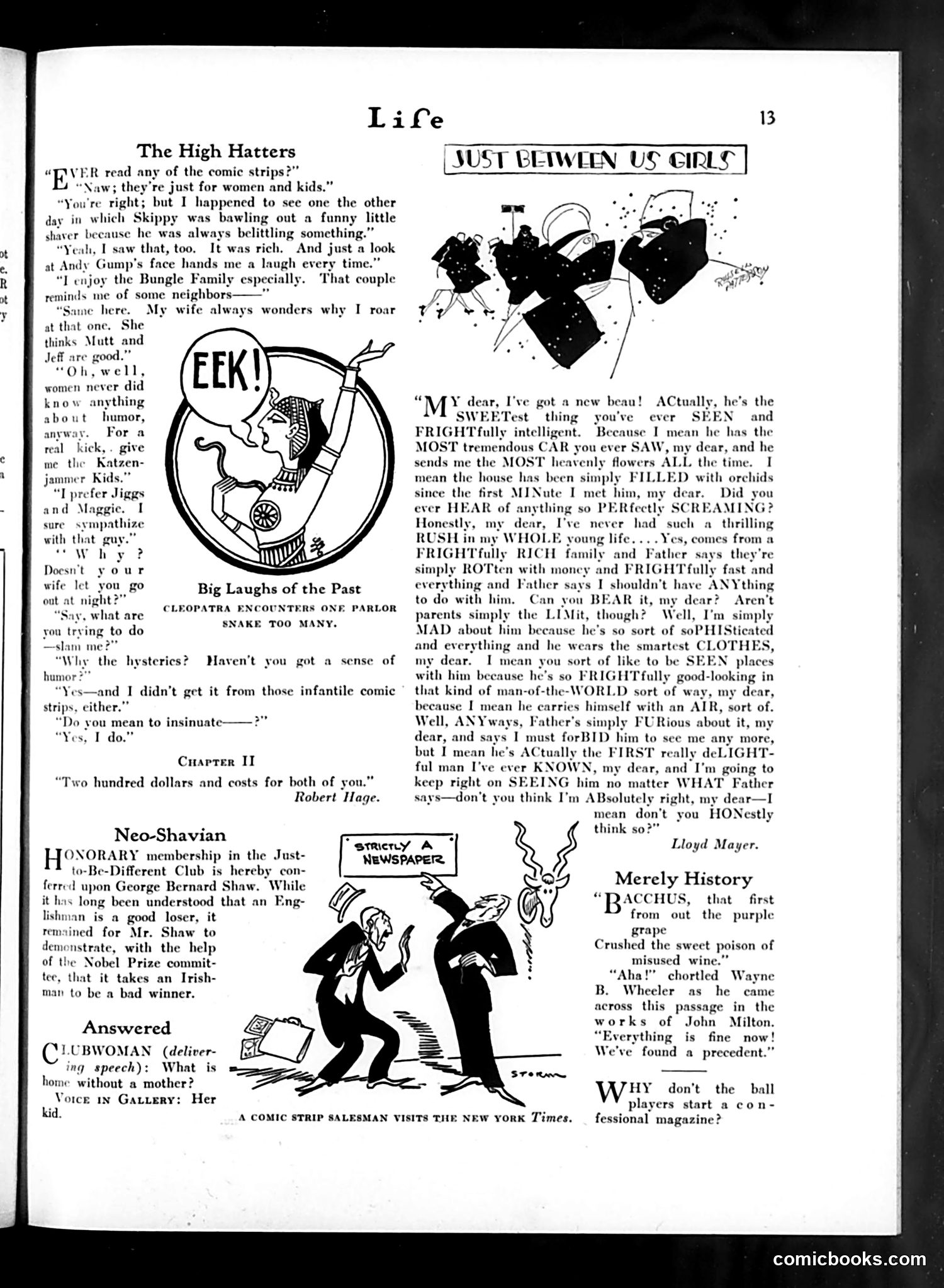 Life — February 3, 1927 — page 15 of 35