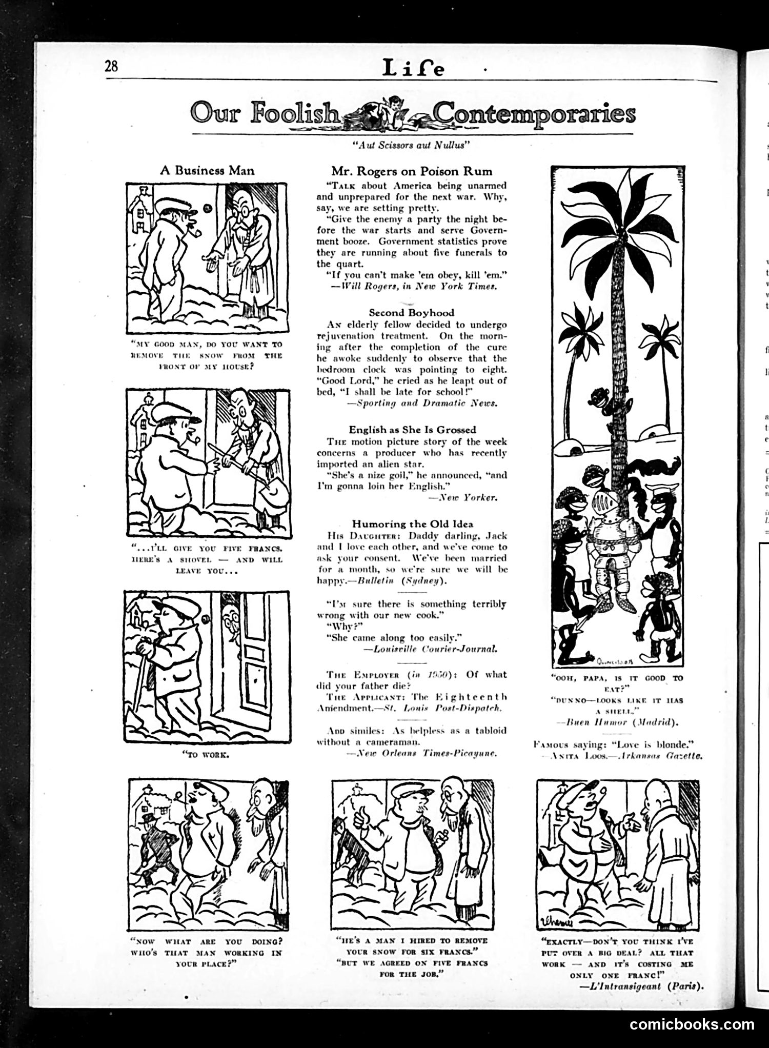 Life — February 3, 1927 — page 30 of 35