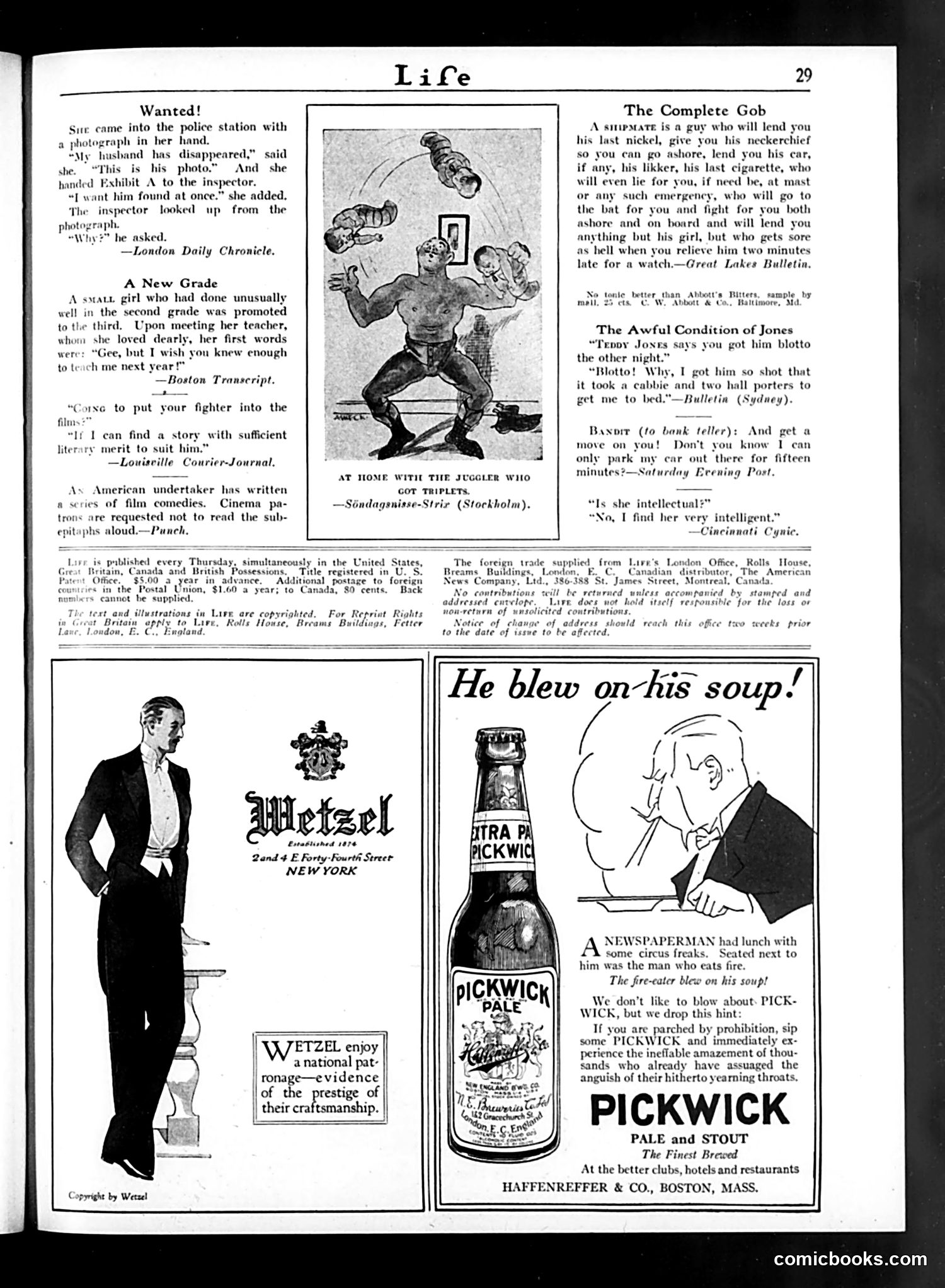 Life — February 3, 1927 — page 31 of 35