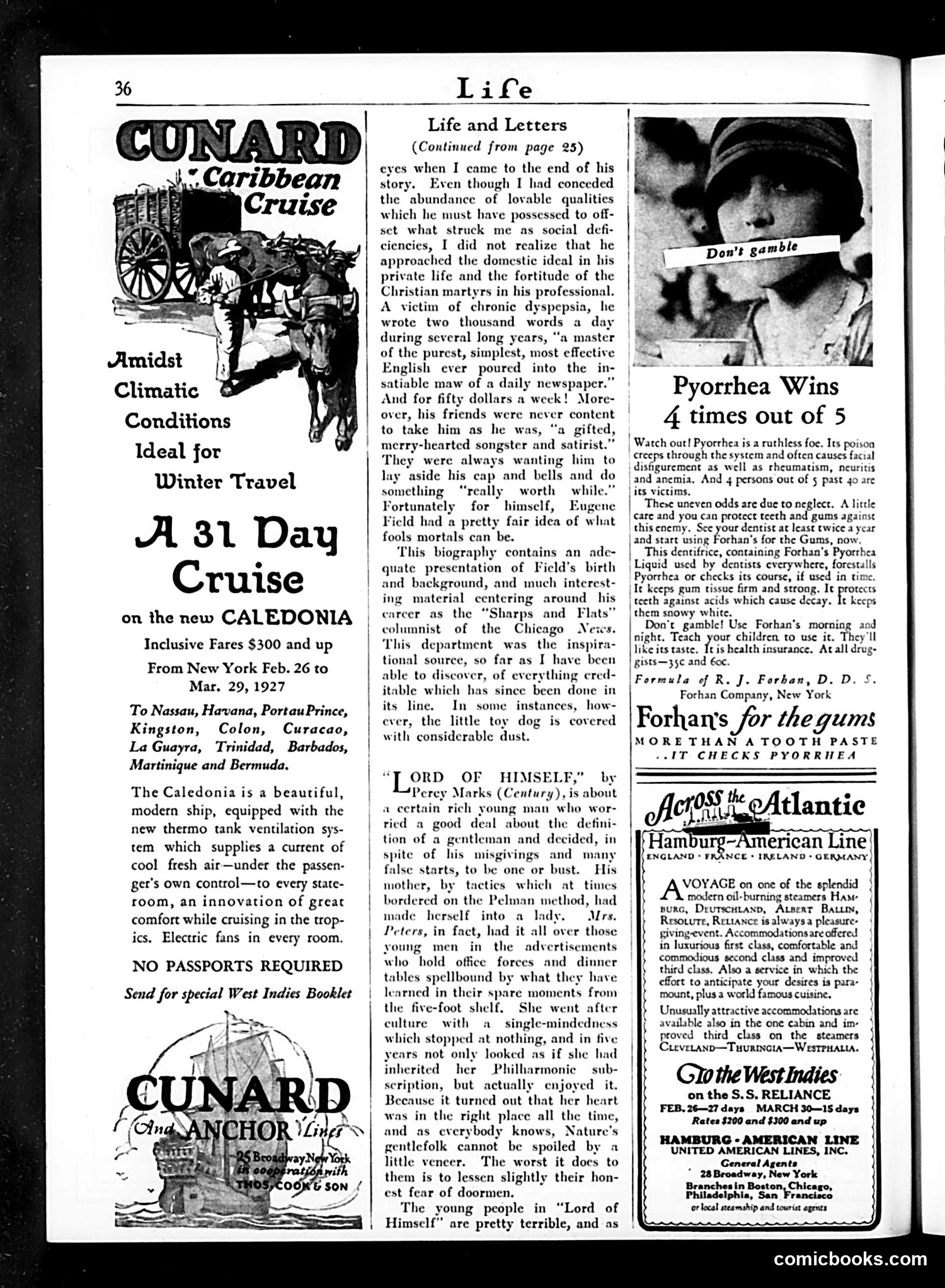 Life — February 10, 1927 — page 38 of 43