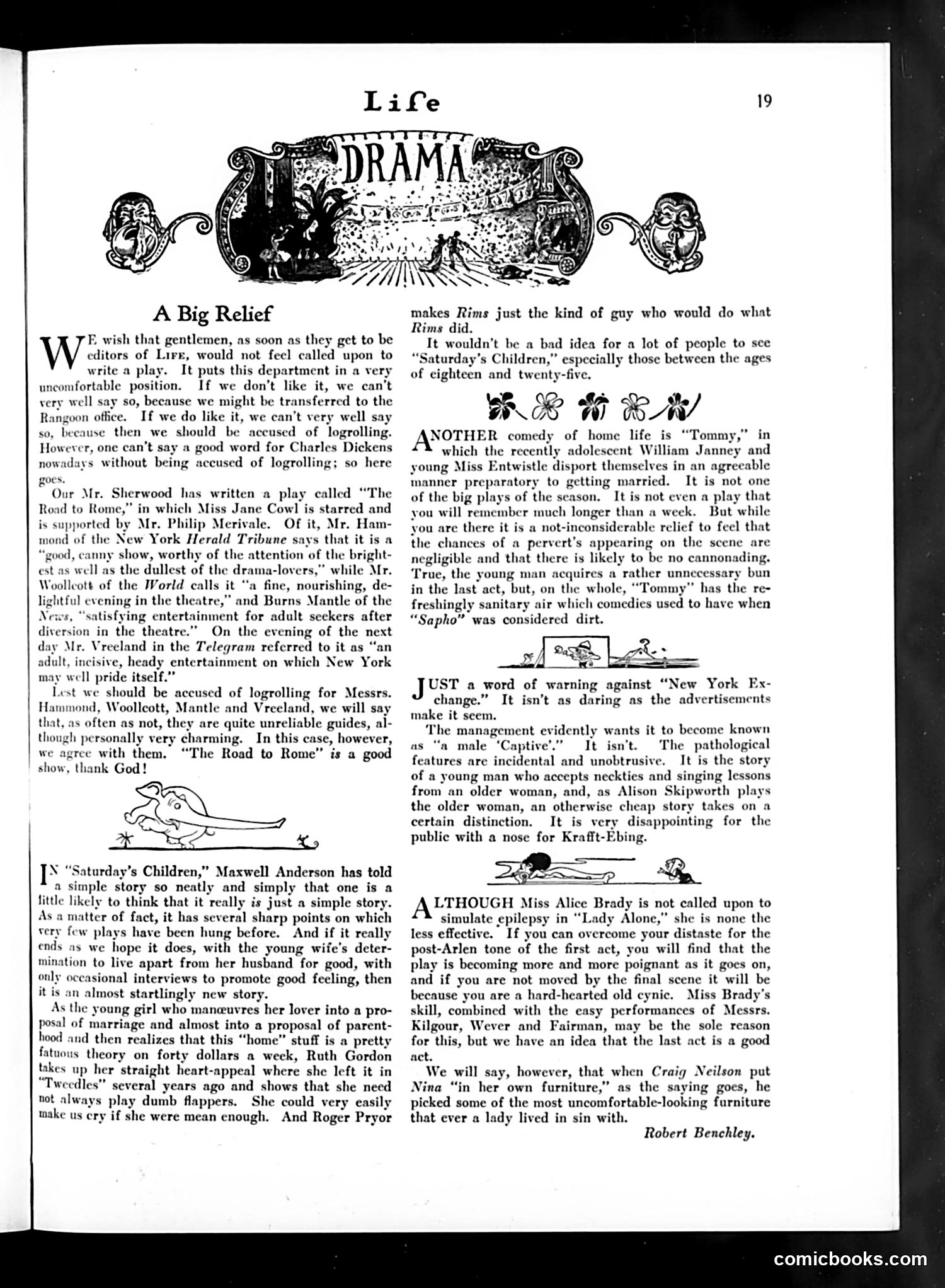 Life — February 17, 1927 — page 21 of 34