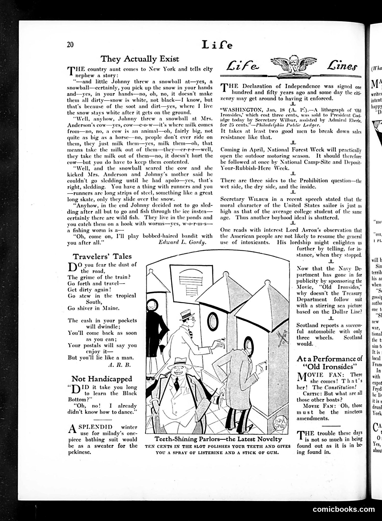 Life — February 17, 1927 — page 22 of 34