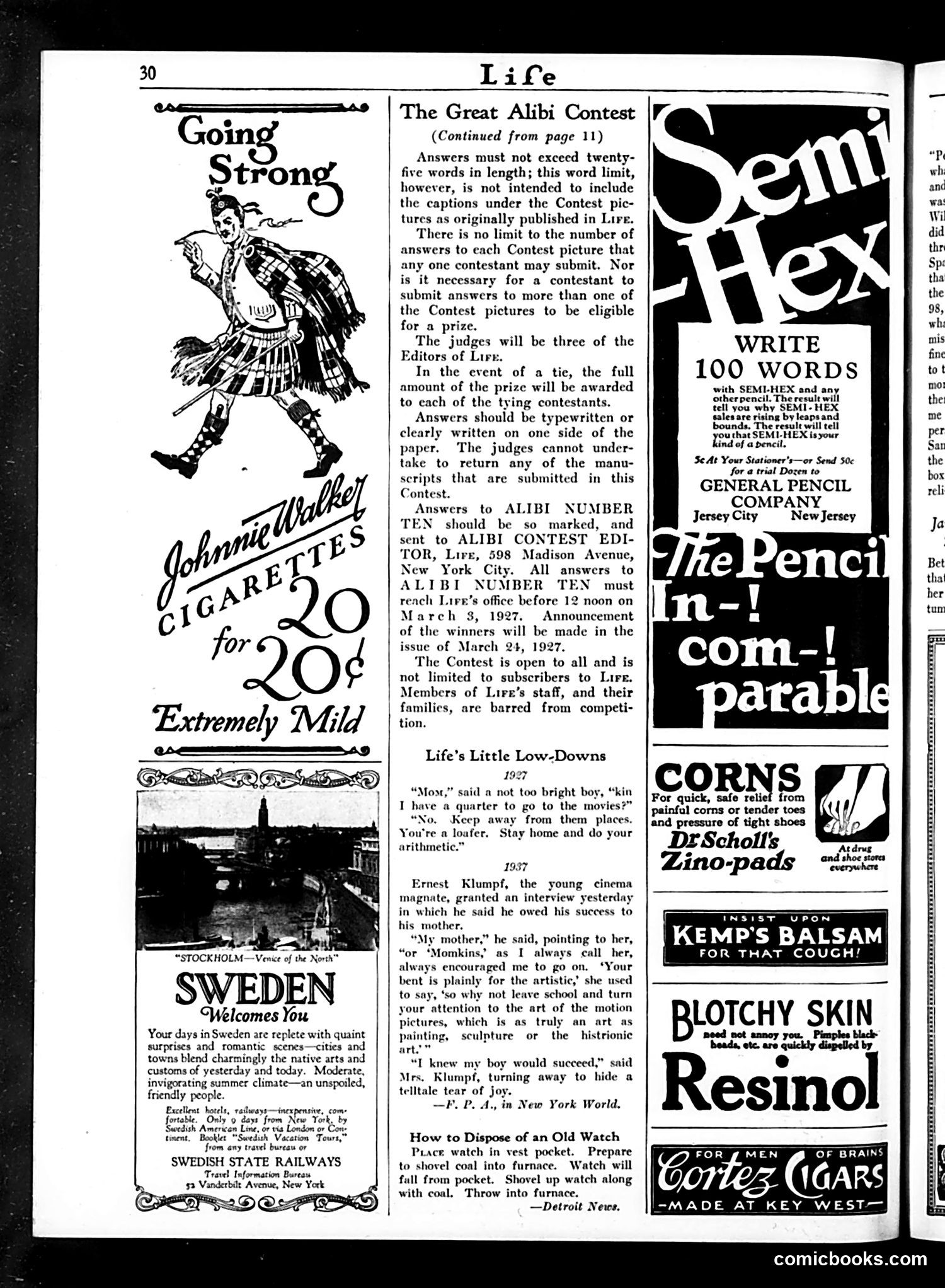 Life — February 17, 1927 — page 32 of 34