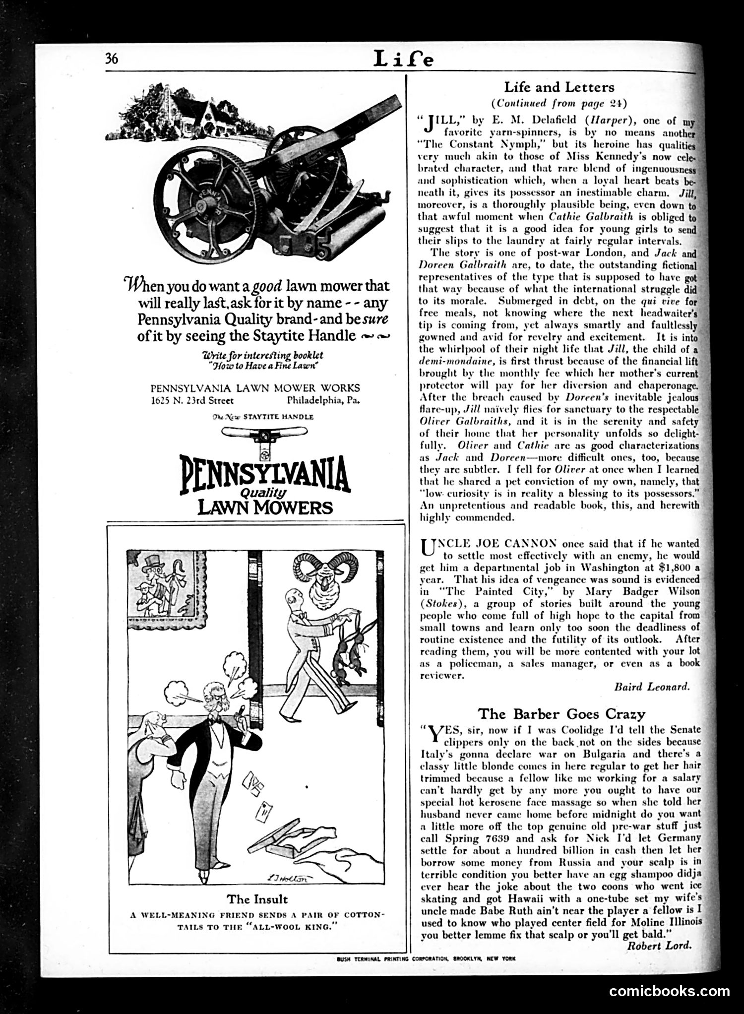 Life — February 24, 1927 — page 38 of 39