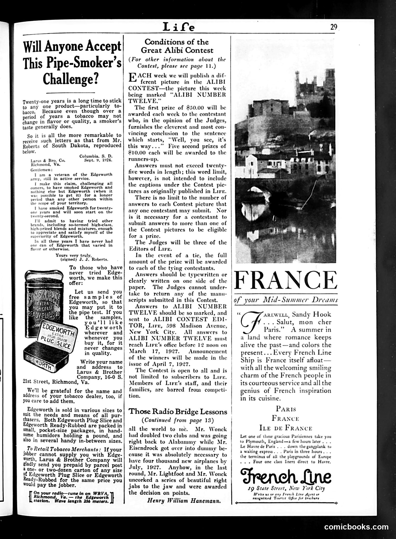 Life — March 3, 1927 — page 31 of 35