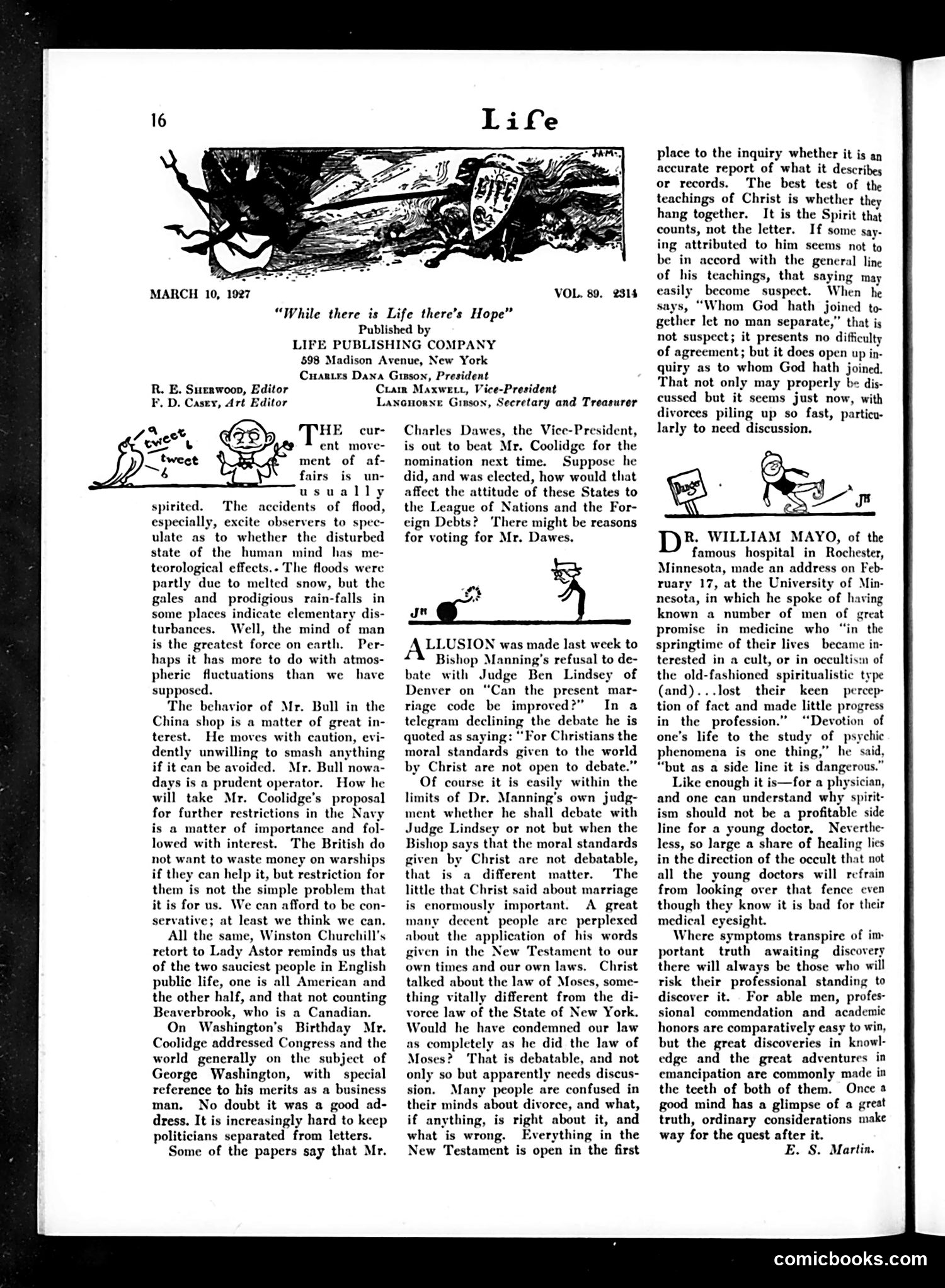 Life — March 10, 1927 — page 18 of 38