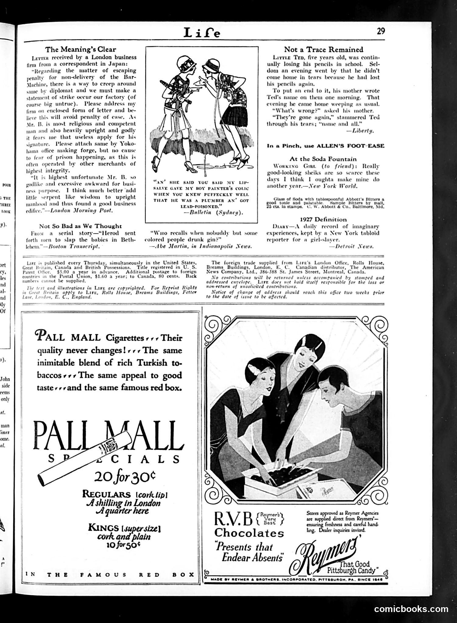 Life — March 10, 1927 — page 31 of 38