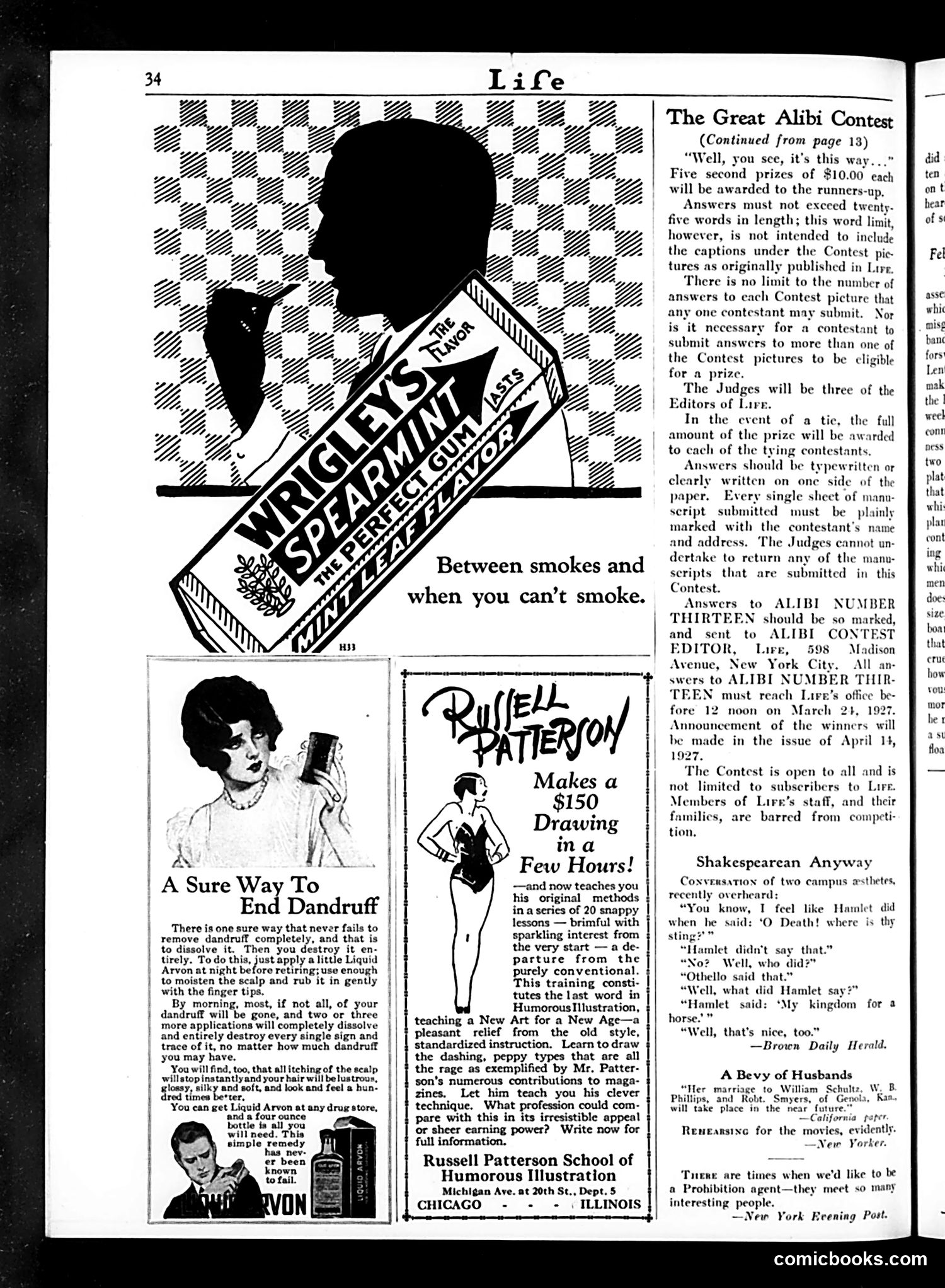 Life — March 10, 1927 — page 36 of 38