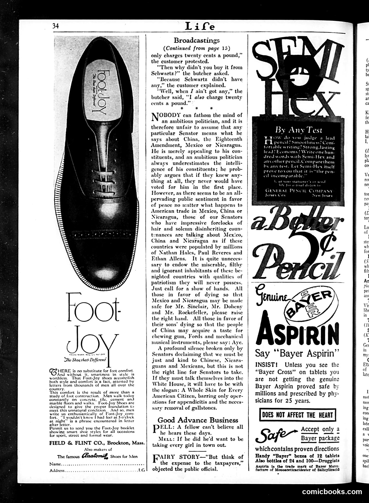 Life — March 17, 1927 — page 36 of 43