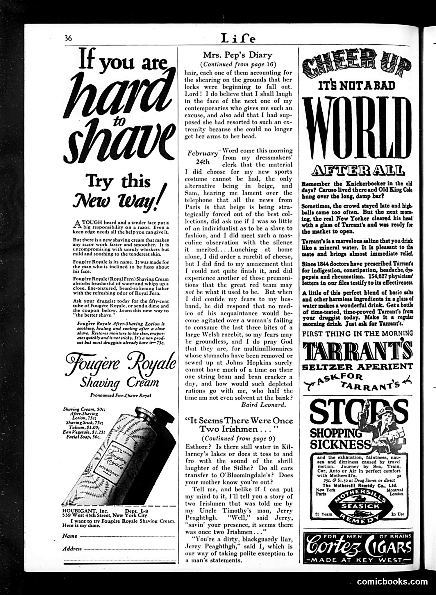 Life — March 17, 1927 — page 38 of 43