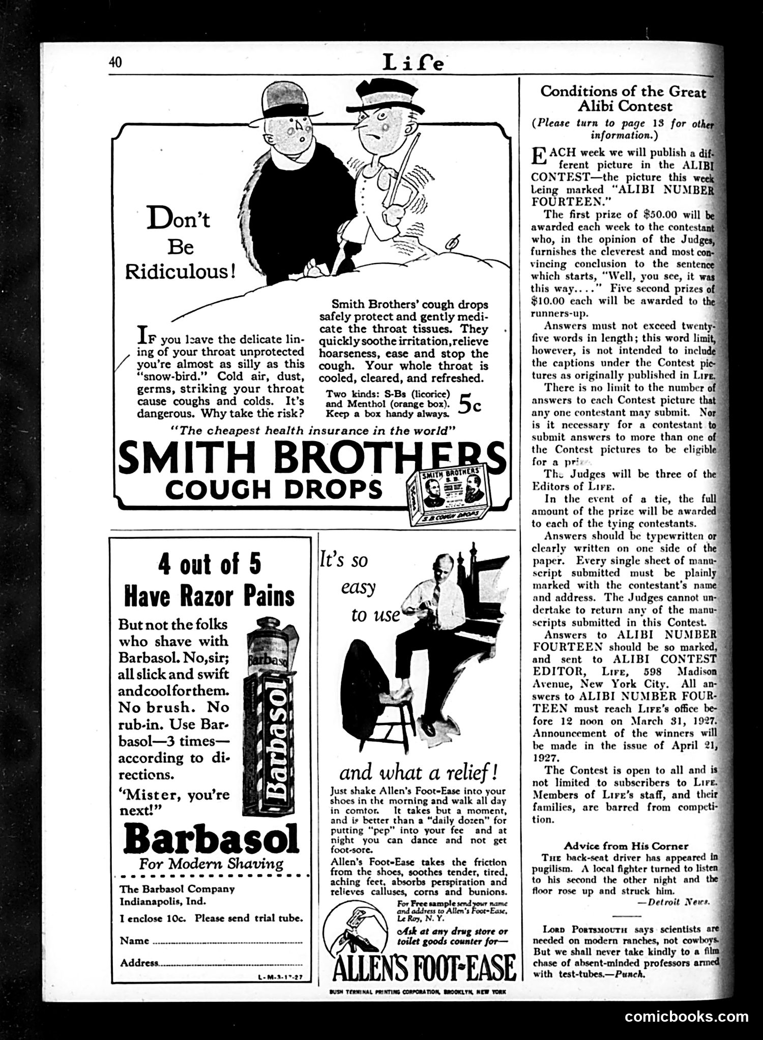 Life — March 17, 1927 — page 42 of 43
