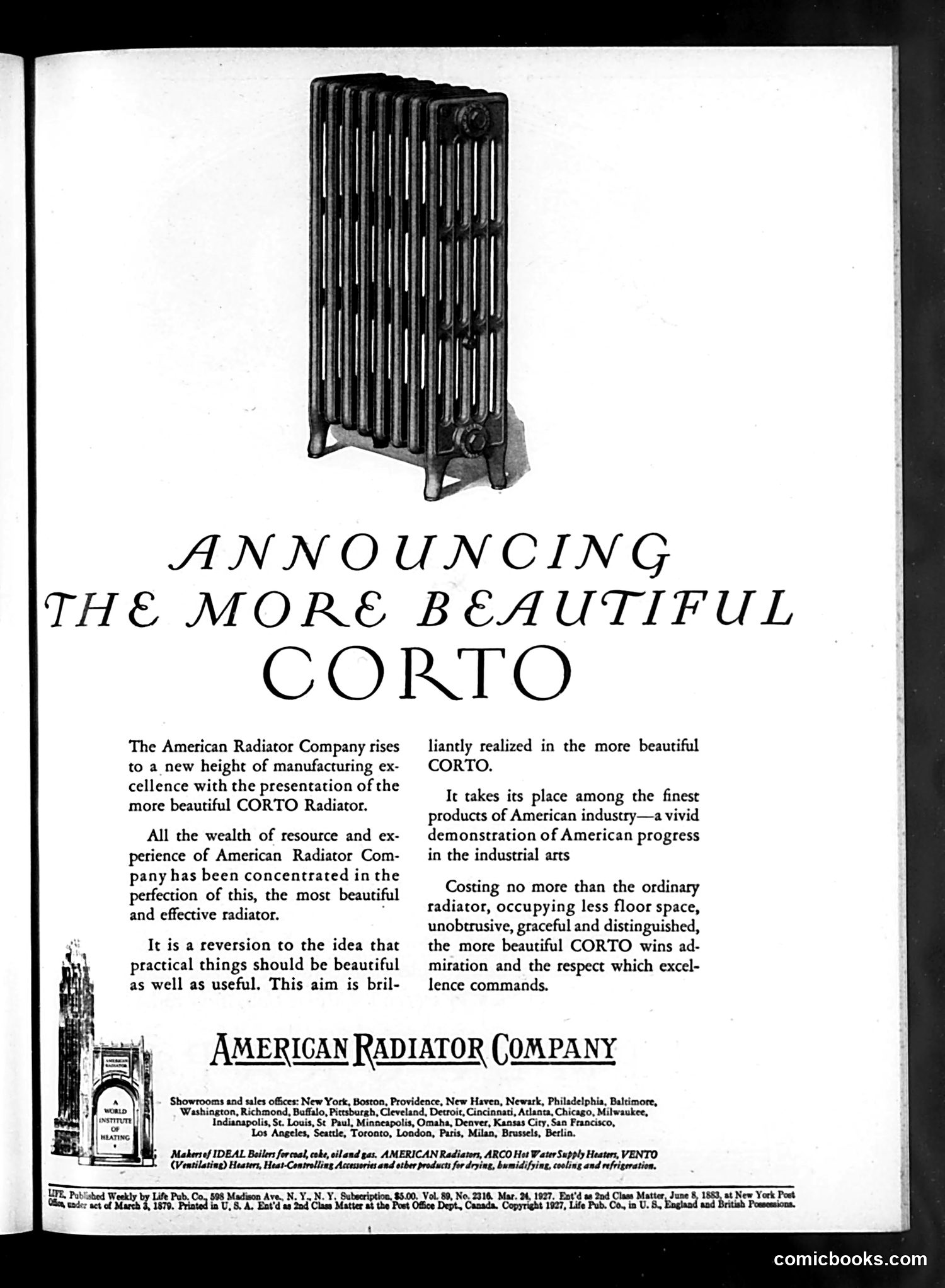 Life — March 24, 1927 — page 3 of 38