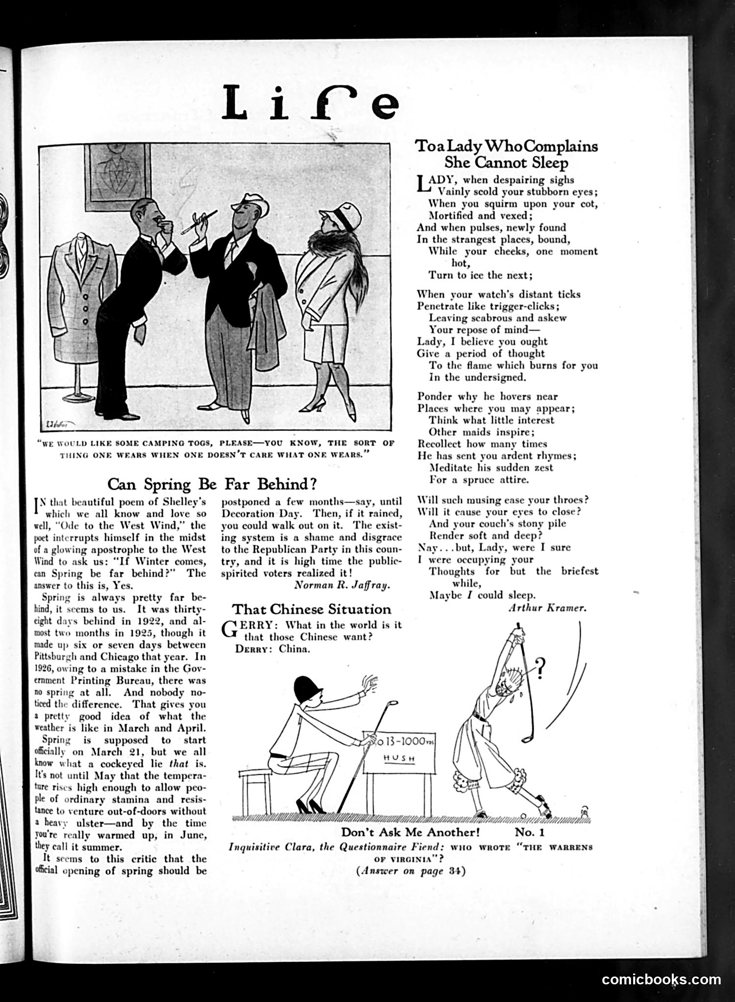 Life — March 24, 1927 — page 5 of 38