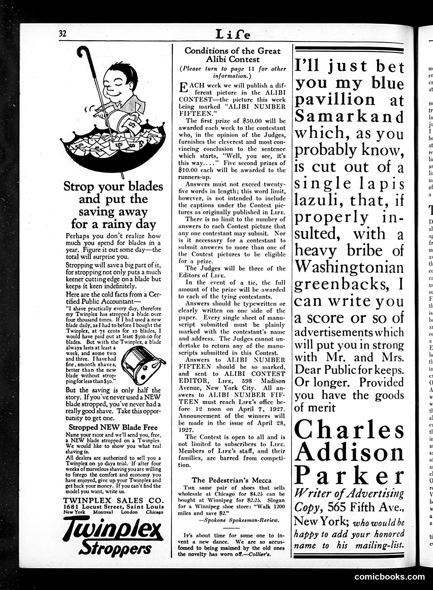 Life — March 24, 1927 — page 34 of 38