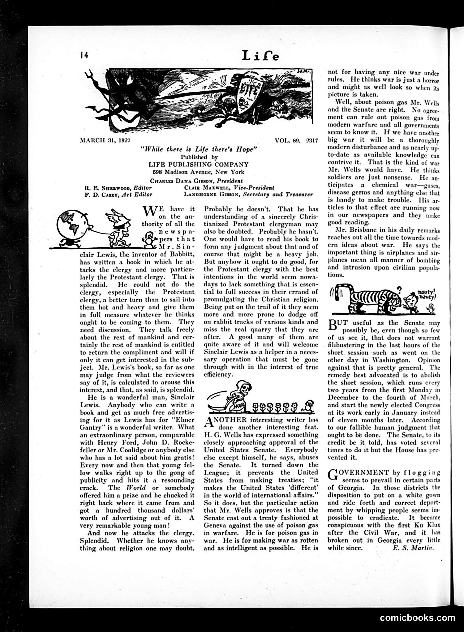 Life — March 31, 1927 — page 16 of 35