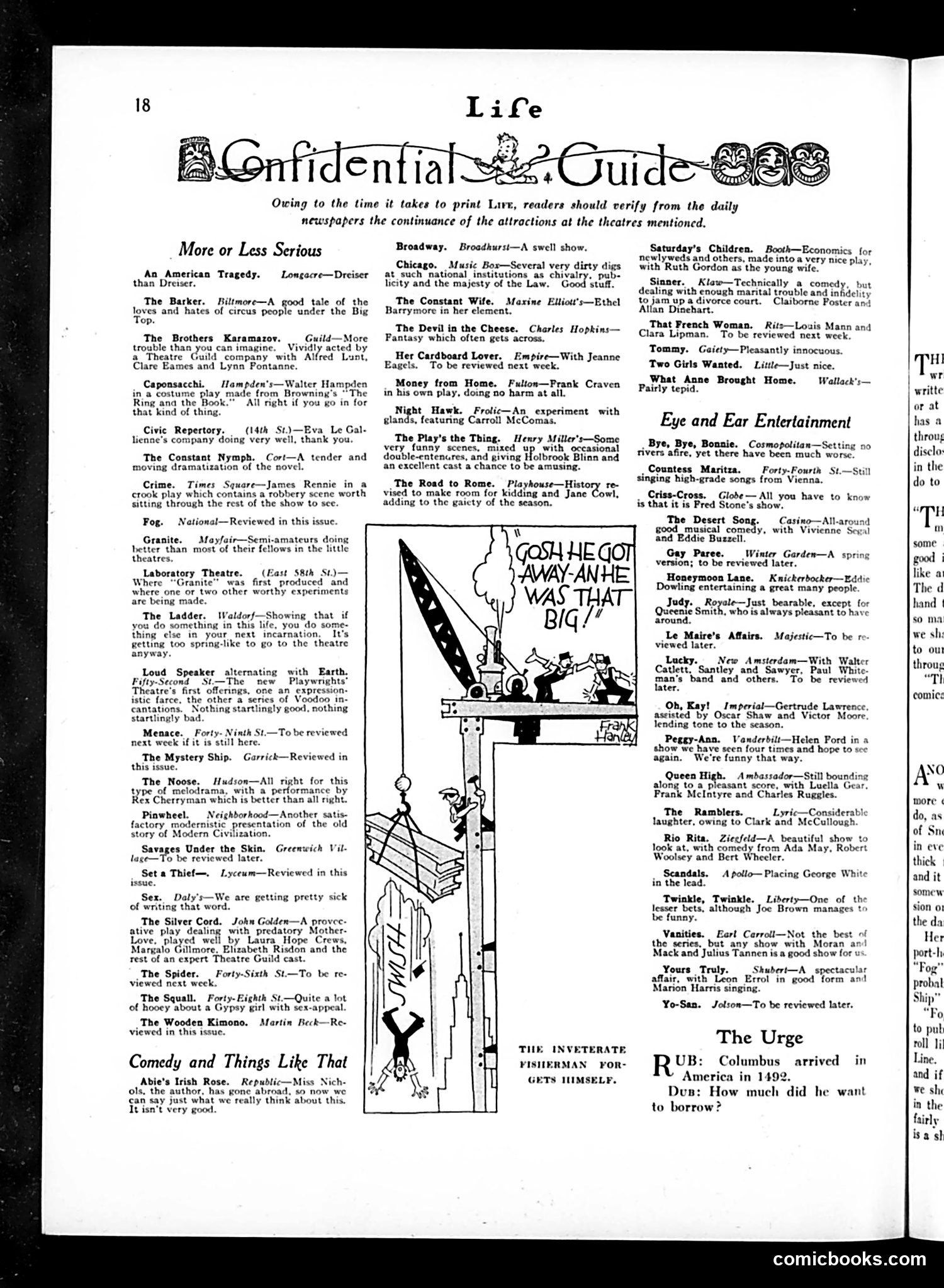 Life — March 31, 1927 — page 20 of 35