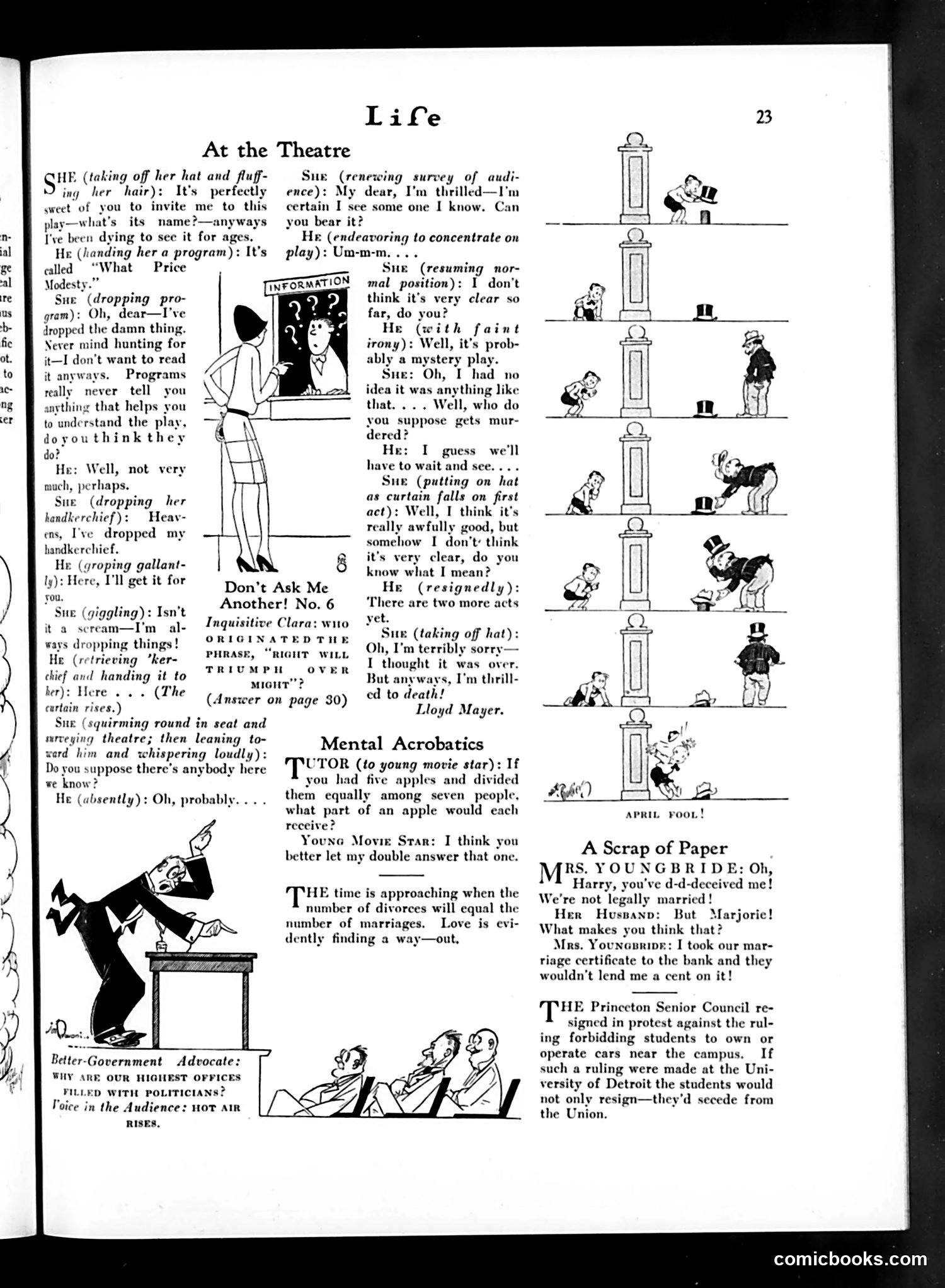 Life — March 31, 1927 — page 25 of 35