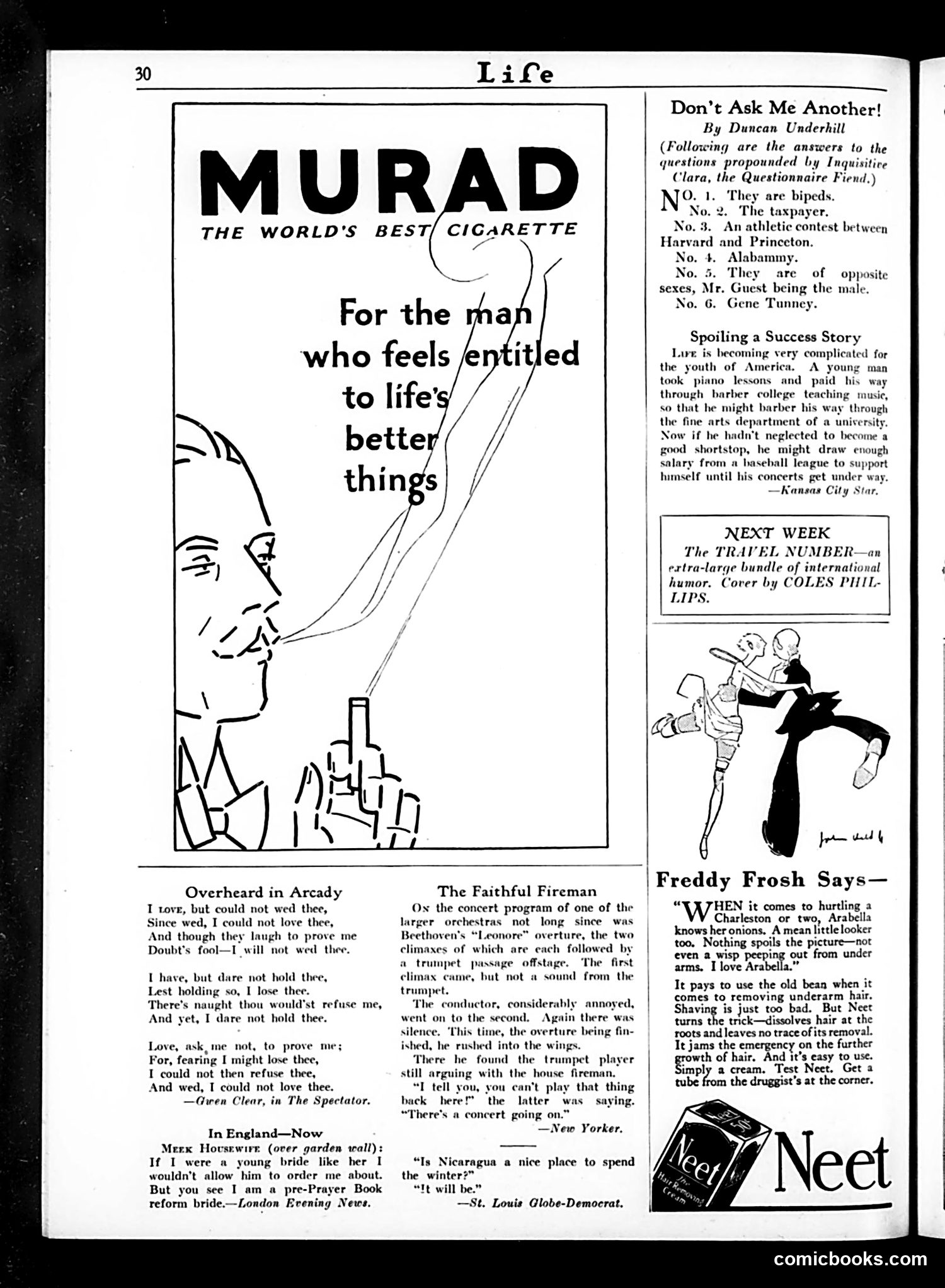 Life — March 31, 1927 — page 32 of 35