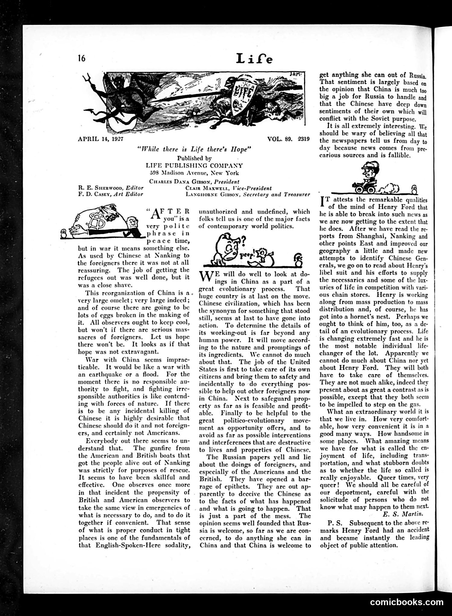 Life — April 14, 1927 — page 18 of 38