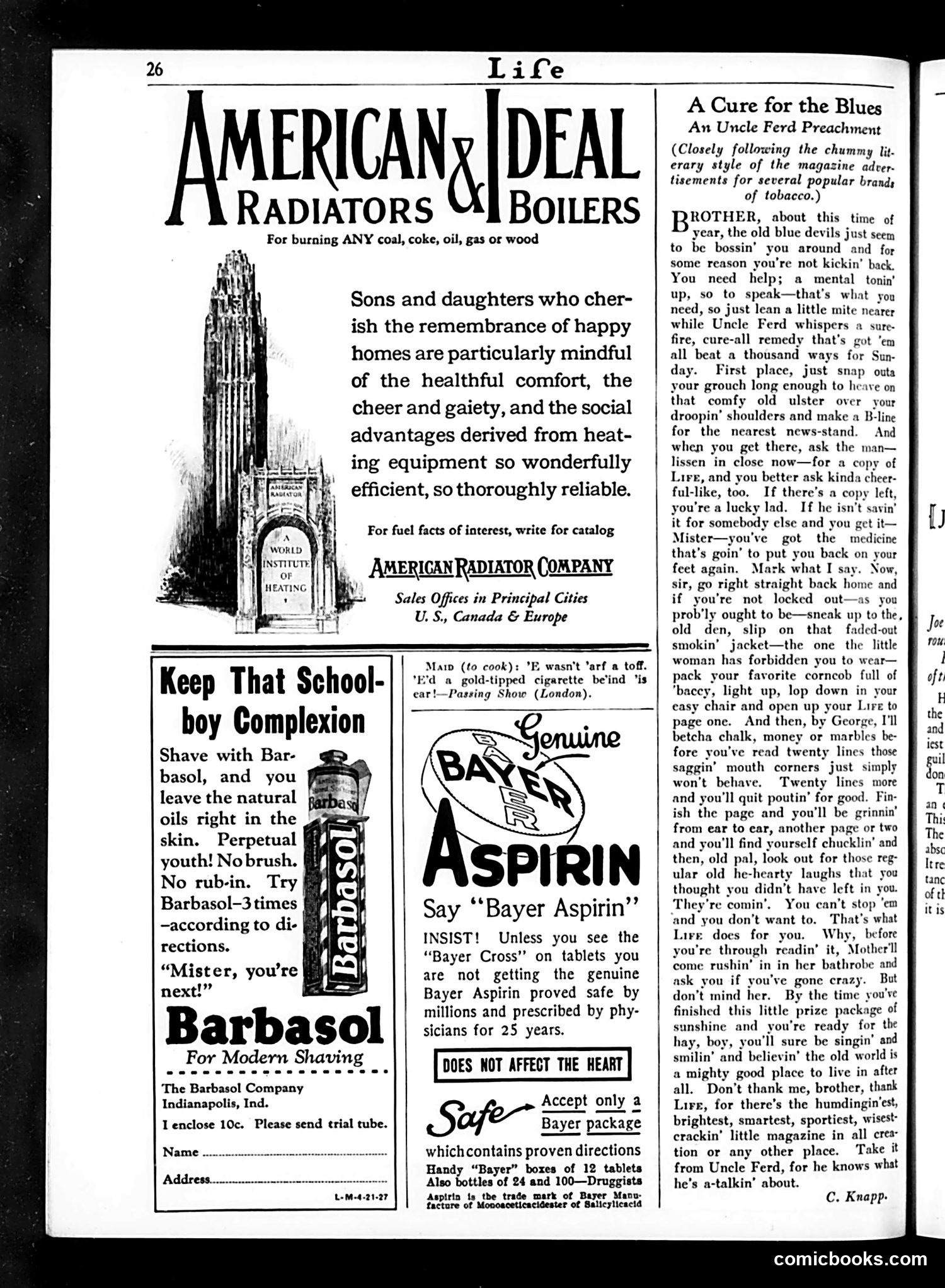 Life — April 21, 1927 — page 28 of 39