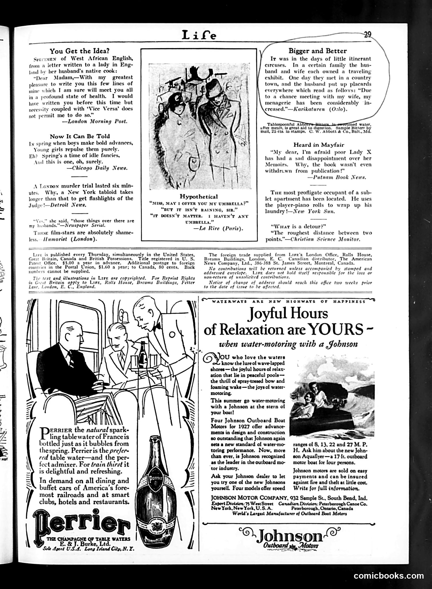 Life — April 21, 1927 — page 31 of 39