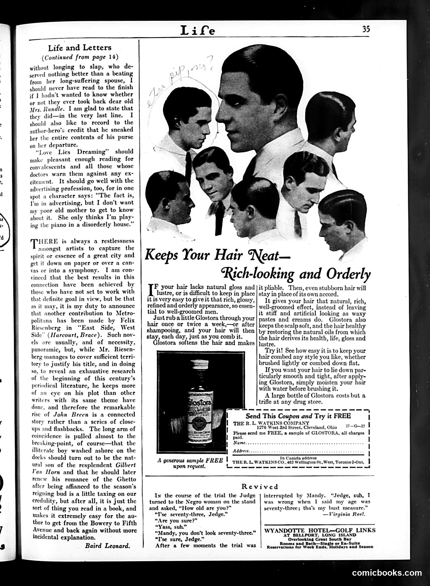 Life — April 21, 1927 — page 37 of 39