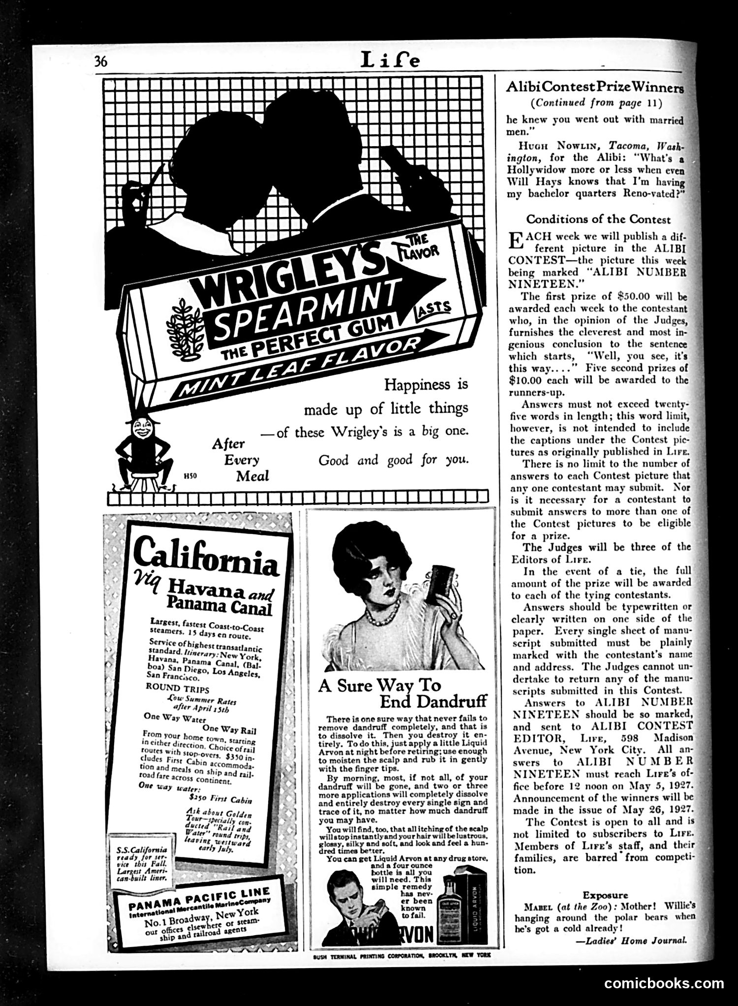 Life — April 21, 1927 — page 38 of 39