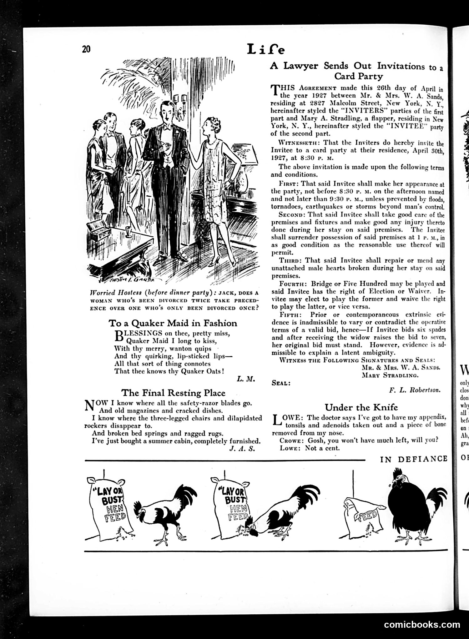 Life — April 28, 1927 — page 22 of 35