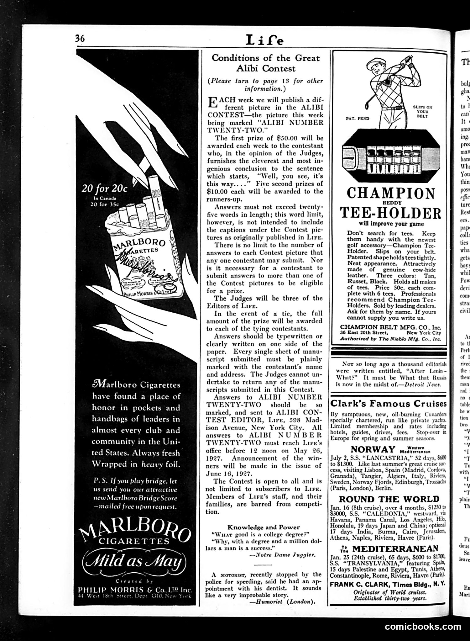 Life — May 12, 1927 — page 38 of 43