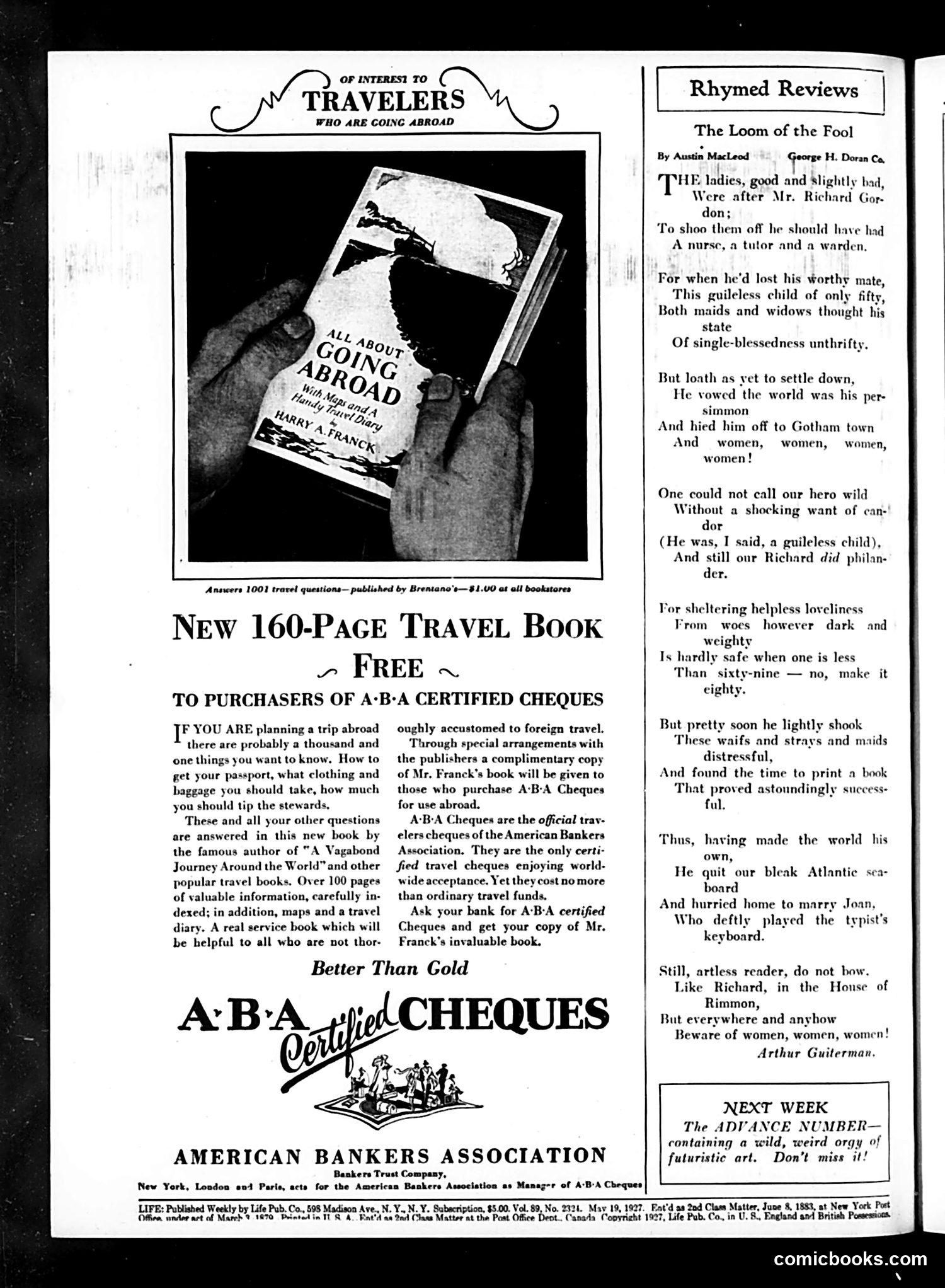 Life — May 19, 1927 — page 4 of 42