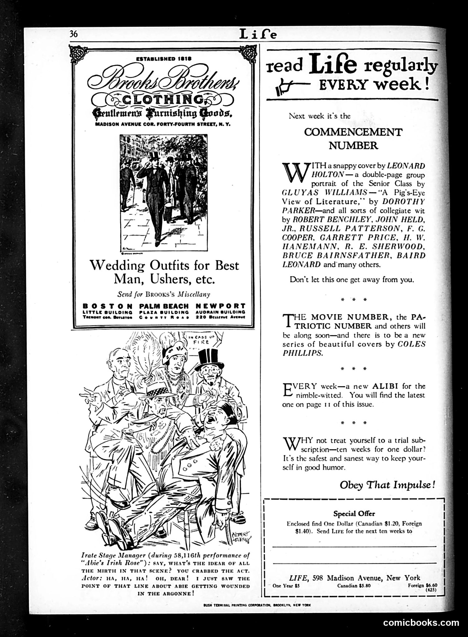 Life — May 26, 1927 — page 38 of 39
