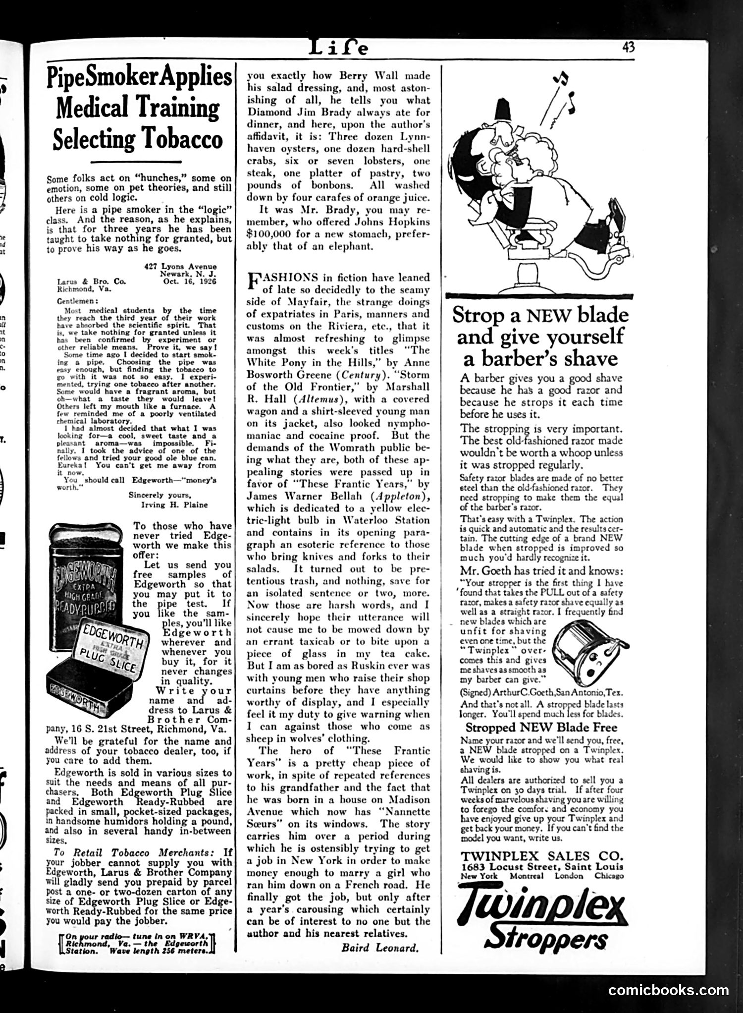 Life — June 2, 1927 — page 45 of 46