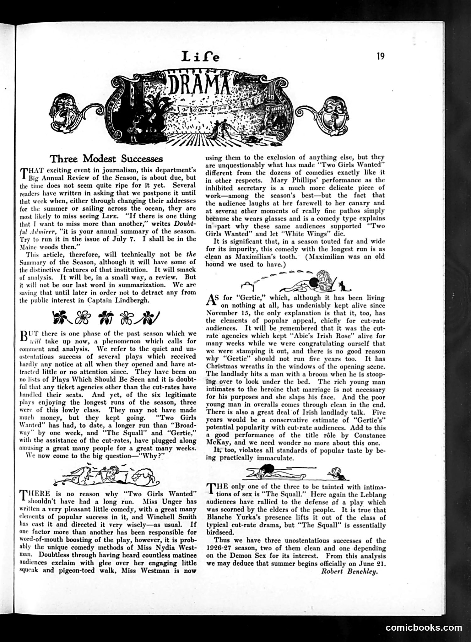Life — June 16, 1927 — page 21 of 34